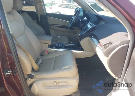 2014 Acura Mdx Technology Package from USA, damaged, VIN 5FRYD4H45EB031788